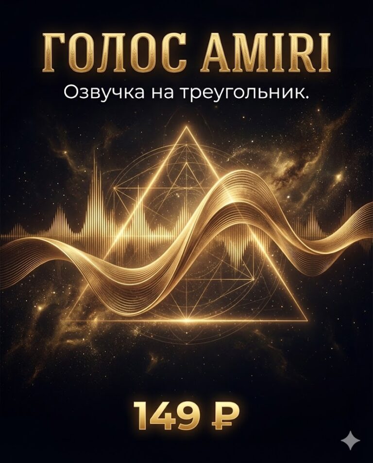 30. Голос Amiri — треугольник — 149 ₽