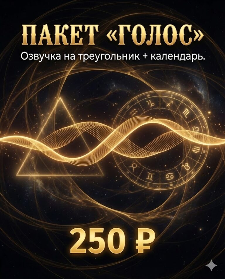32. Пакет «Голос» — 250 ₽